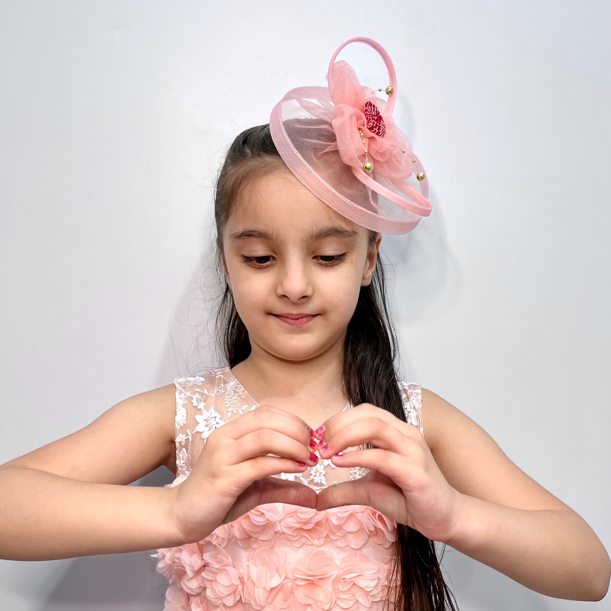 BEAUTY BUSH Fascinator Hat | Designer Headpiece Hair Clip