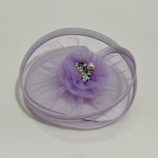 Princess Sofia Crown Fascinator | Girl Alligator Hair Clip