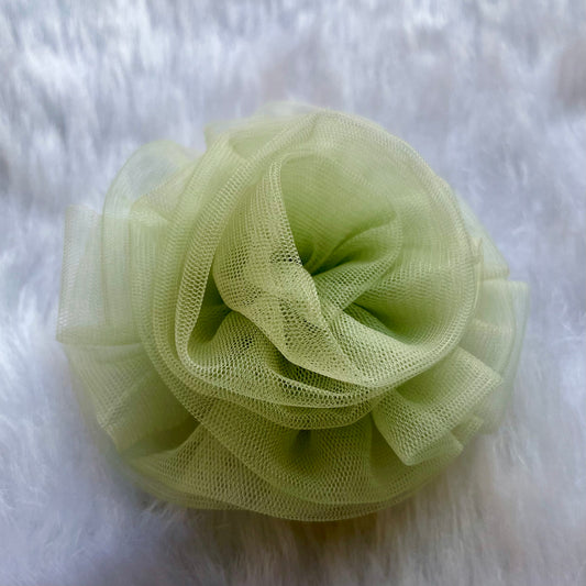 Pastel Green Flower Fascinator | Birthday Hair Accessory