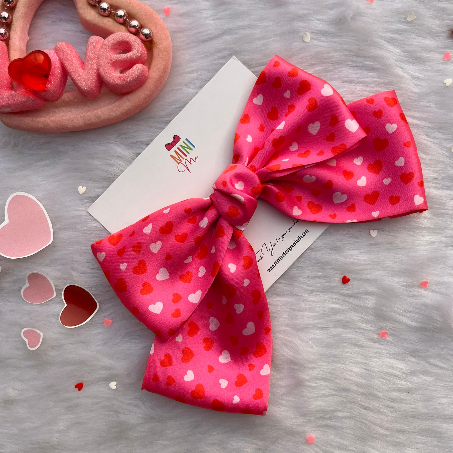 Heartland Pink Bow Hair Clip | Women Hair Accessories